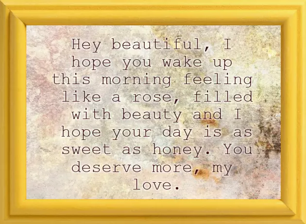 A Good Morning Message To Your Boyfriend