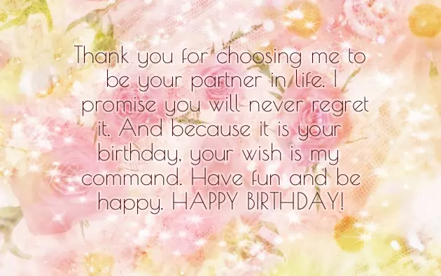 Fiance Birthday Wishes For Him