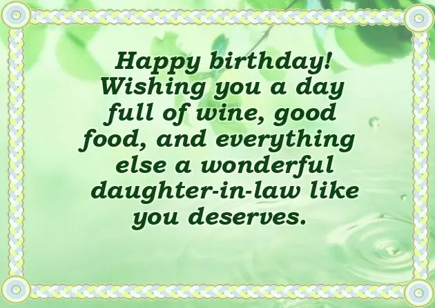 Happy Birthday To My Daughter Happy Birthday To My Daughter