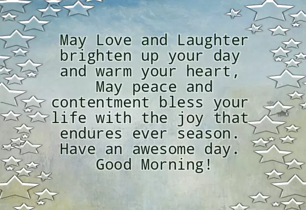 Good Morning Message On Life