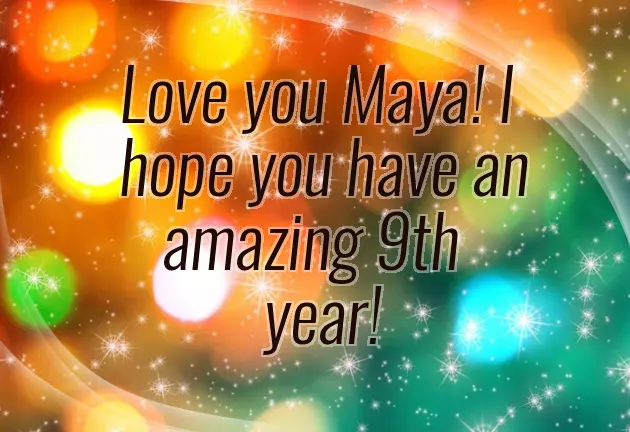 Happy Birthday To You Maya Happy Birthday To You Maya