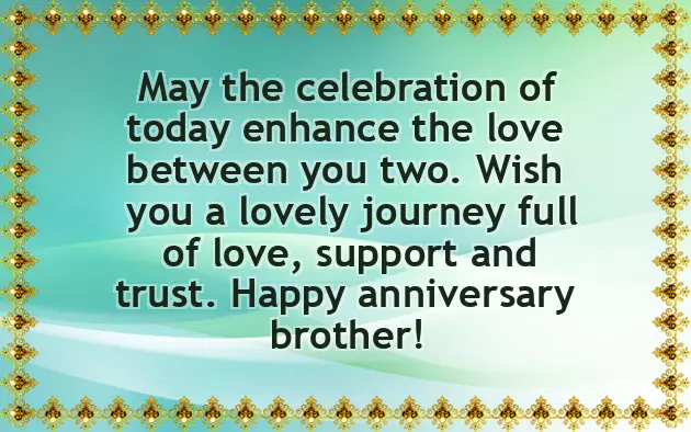 Anniversary Quotes To Brother