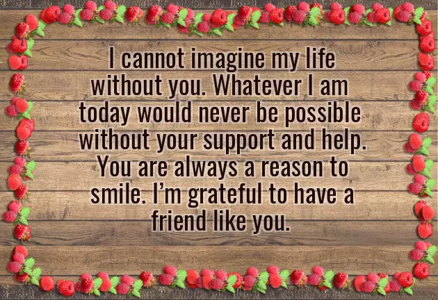 Thank You For All Warm Wishes