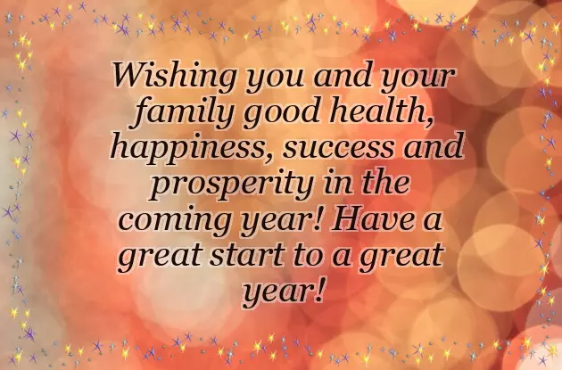 Special New Year Wishes