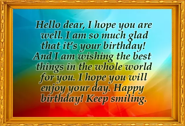 Happy Bday Msg For Love Happy Bday Msg For Love