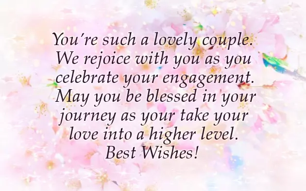 Congrats On Your Engagement Messages