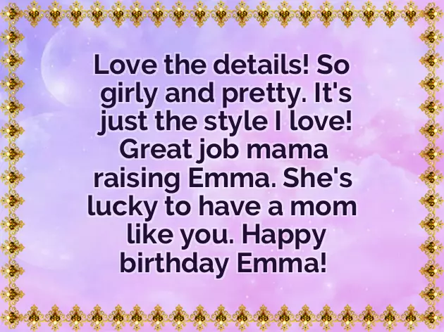 Happy 1St Birthday Emma Happy 1St Birthday Emma