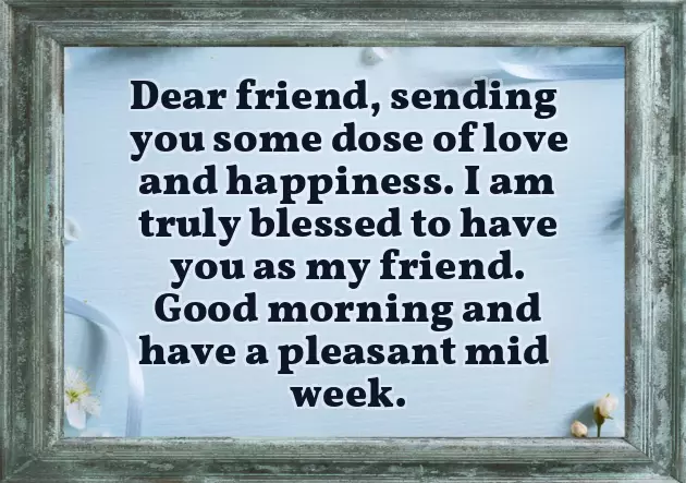 Wednesday Good Morning Messages