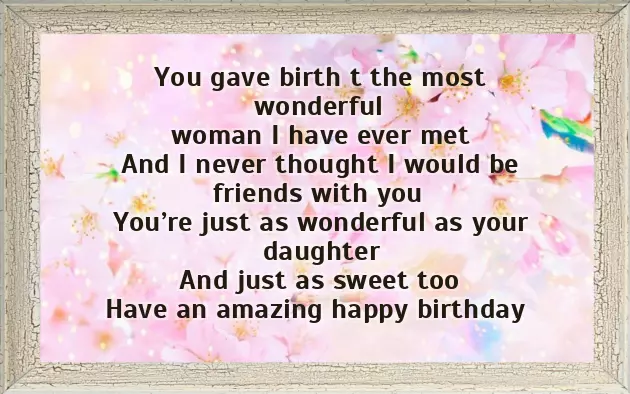 Wish Birthday Mother In Law