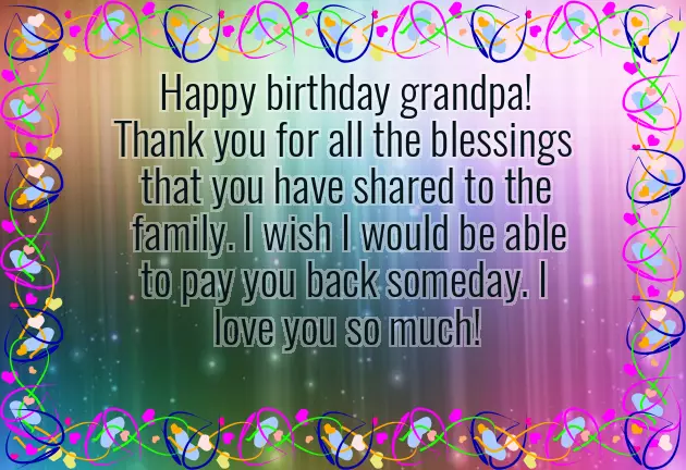 Best Birthday Wishes For Grandfather