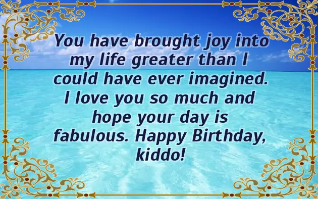 Birthday Wish For 8 Year Old Son