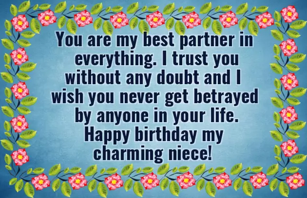 Birthday Wishes Quotes For My Niece