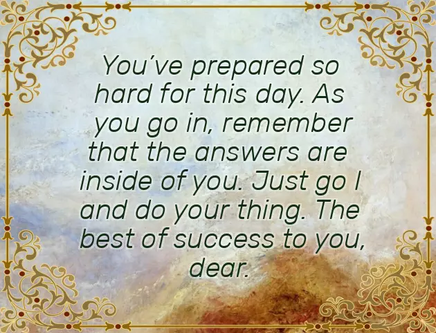 Exam Wishes For Lover