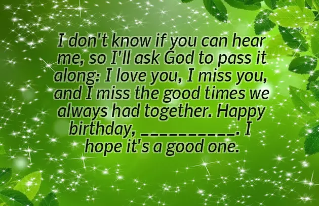 Happy Heavenly Birthday Angel