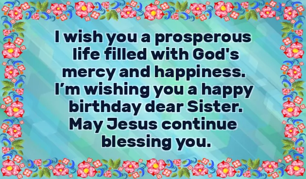 Little Sister Happy Birthday Wishes