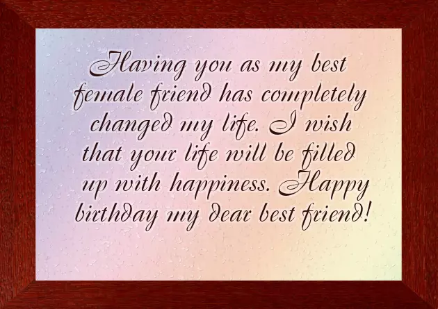 Happy Birthday Wishes For A Best Friend Girl Happy Birthday Wishes For A Best Friend Girl