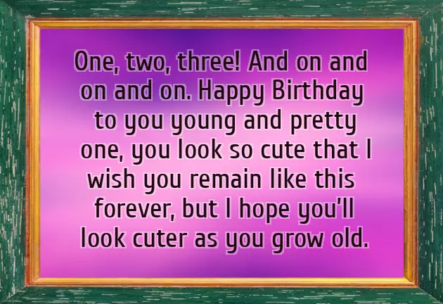 Birthday Greetings For A 3 Year Old Boy