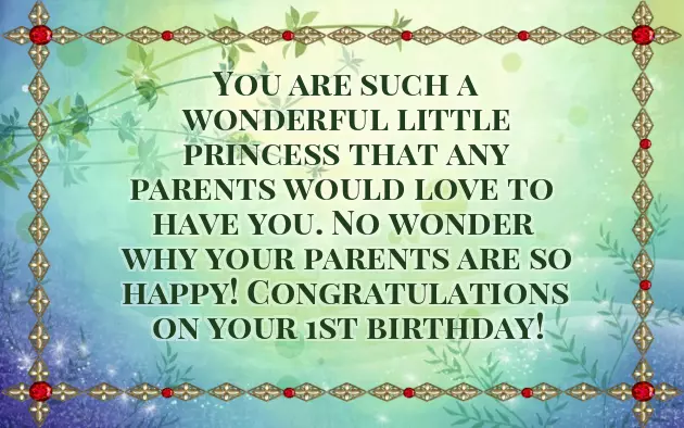 1St Happy Birthday Wishes For Son