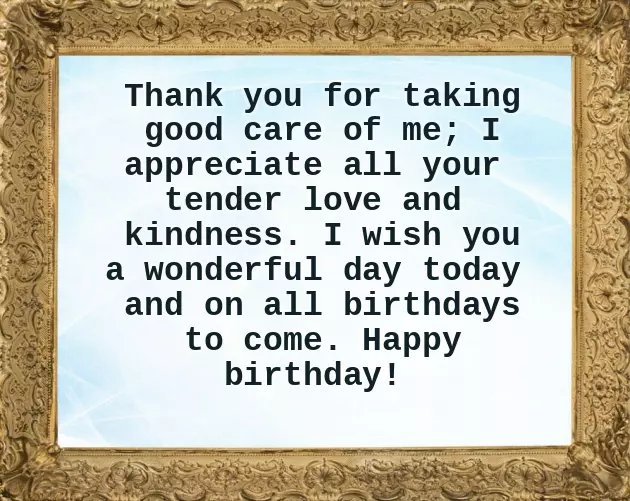 Happy Birthday To My Mom In Law