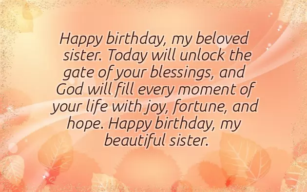Happy Birthday Sister Quotes