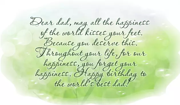 Hbd Wishes For Father