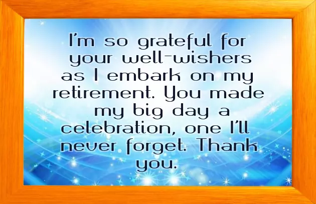 Well Wishes Thank You