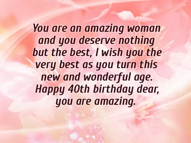 40Th Birthday Wish For Brother