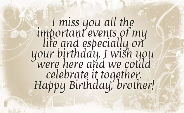 Happy Birthday To My Younger Brother Quotes