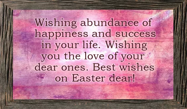 Happy Easter To All Of You