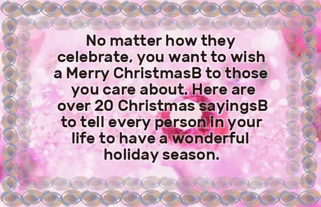 Wishing Merry Christmas To Your Boss