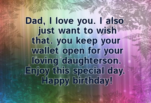 Birthday Quotes For Your Dad