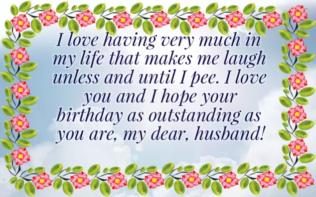 Birthday Wishes For My Dear Husband