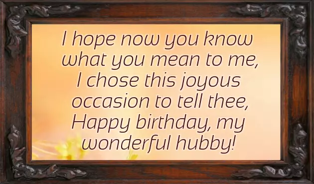 Best Poetry For Husband