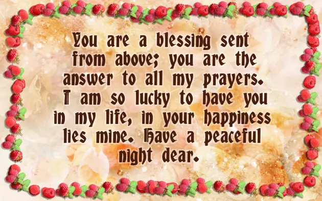 Good Night Love For Wife