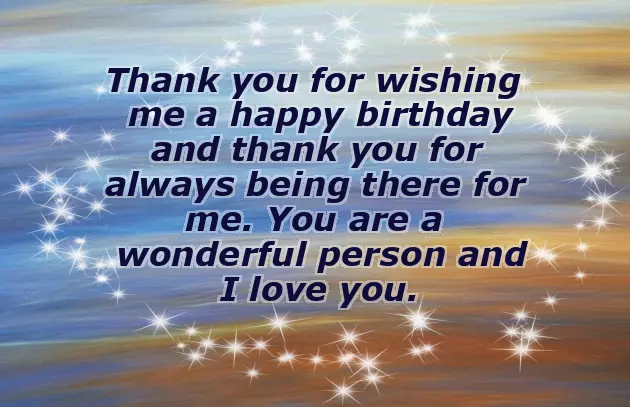 Best Thanks For Birthday Wishes