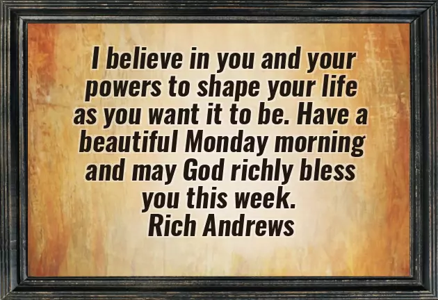Happy Monday Blessings