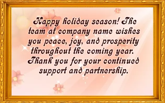 Healthy Christmas Wishes