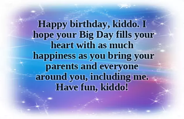 Birthday Wishes For A Small Kid