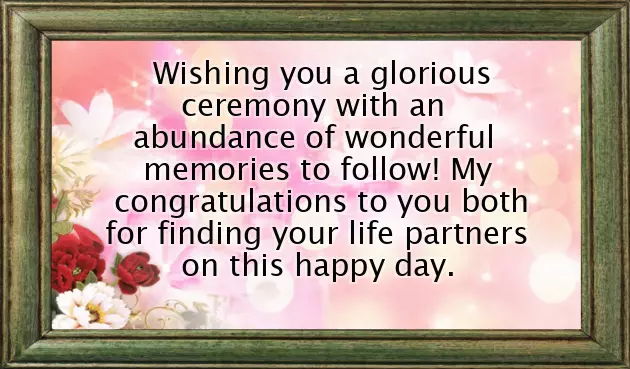 On Marriage Wishes On Marriage Wishes