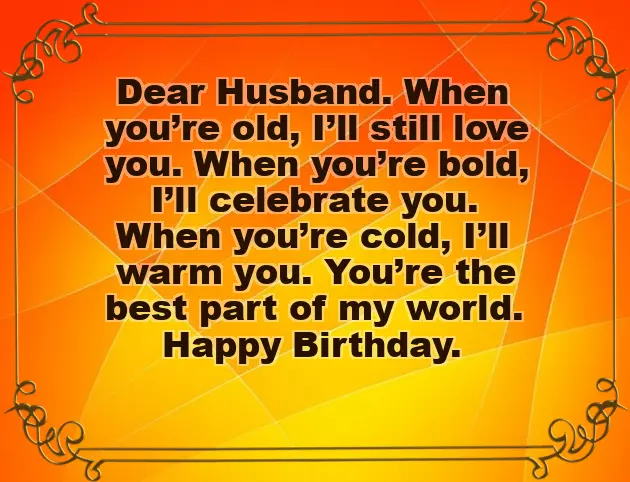 Birthday Quotes To Husband In English