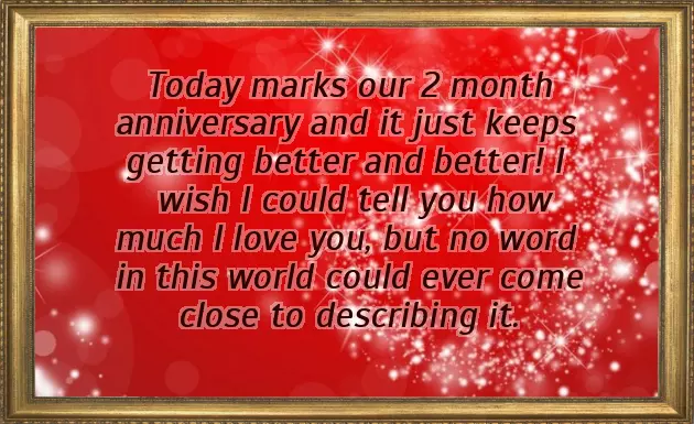 2 Month Anniversary Text 2 Month Anniversary Text
