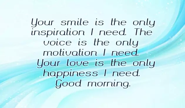 The Sweetest Good Morning Message For Her