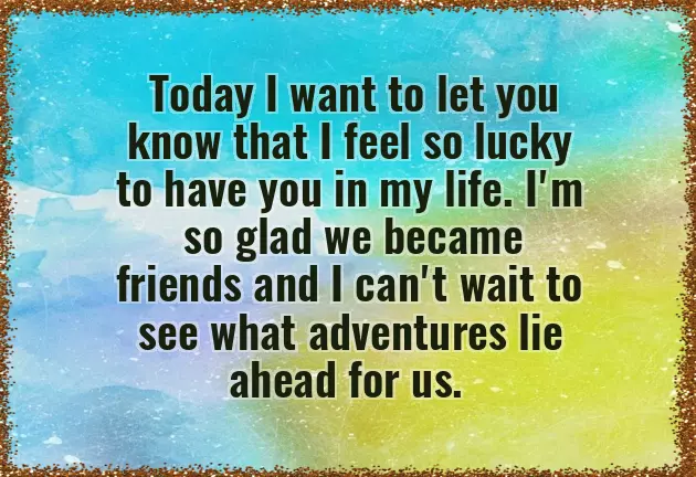 Good Nite Message To A Friend