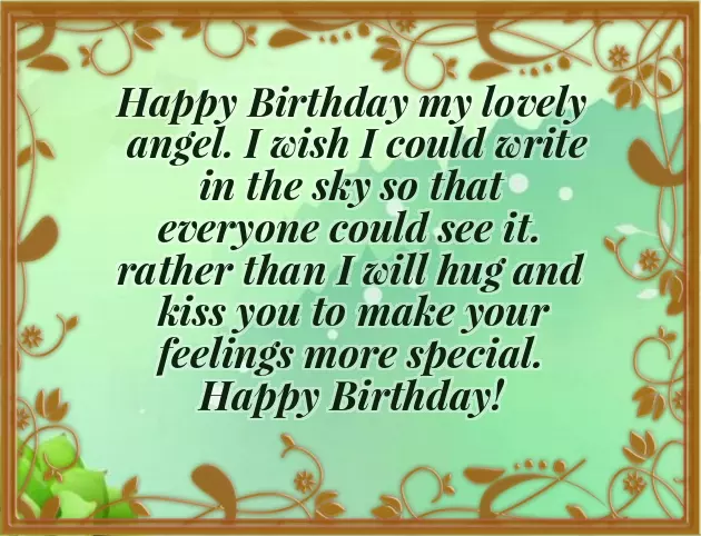 Birthday Sms To My Girlfriend Birthday Sms To My Girlfriend