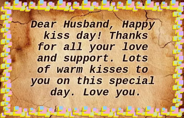 Happy Kiss Day Wishes For Girlfriend