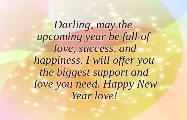 New Year Wishes Messages For Love