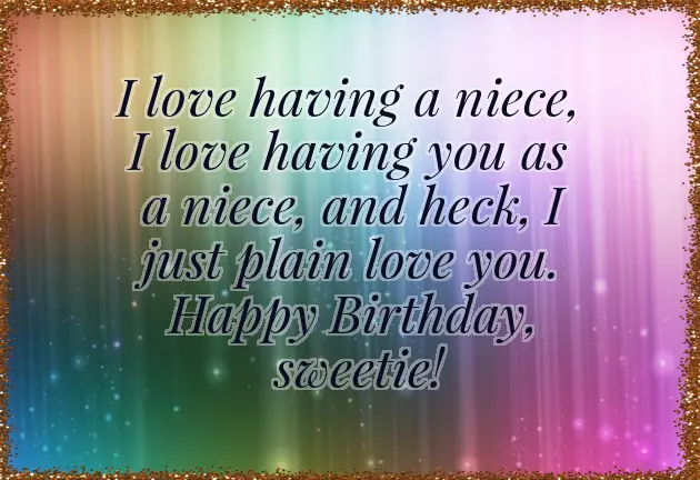 Birthday Wishes To Niece With Name
