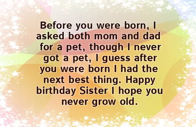 Funny Birthday Poems For Sister Funny Birthday Poems For Sister