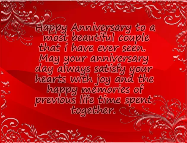 Simple Wedding Anniversary Wishes For Sister