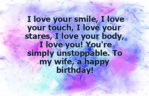 Birthday Wishes To My Dear Wife
